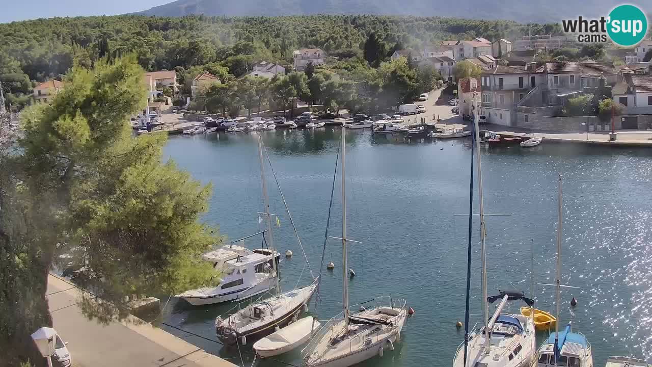Webcam Vrboska marina | Hvar Insel | Dalmatien
