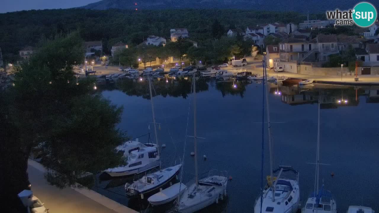 Webcam Vrboska marina | Hvar Insel | Dalmatien
