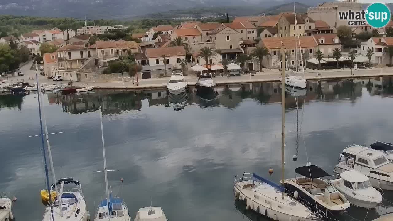 Web kamera Hvar Vrboska marina | otok Hvar | Dalmacija
