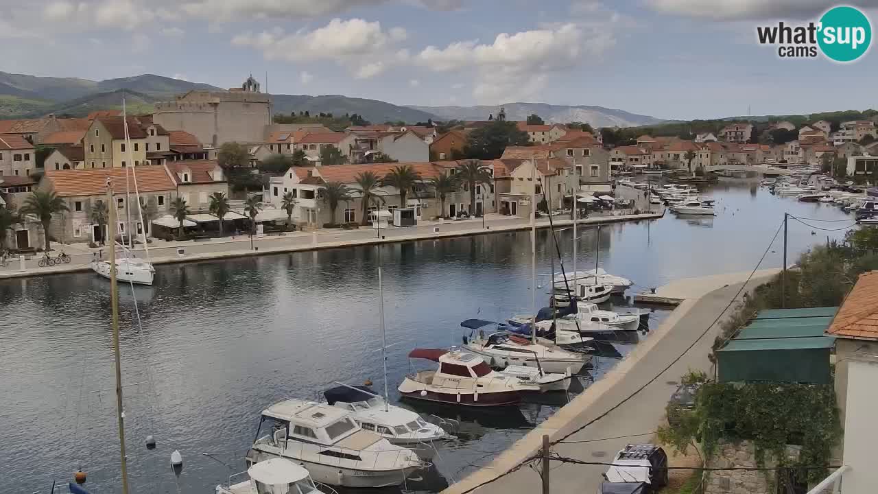 Livecam Hvar Vrboska marina | Île de Hvar | Dalmatia