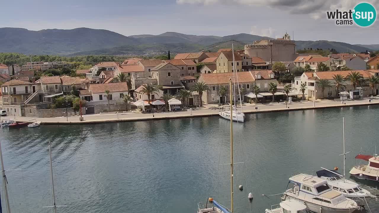 Webcam Hvar Vrboska marina | Dalmazia