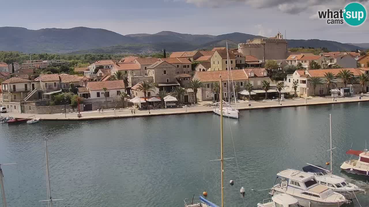 Web kamera Hvar Vrboska marina | otok Hvar | Dalmacija