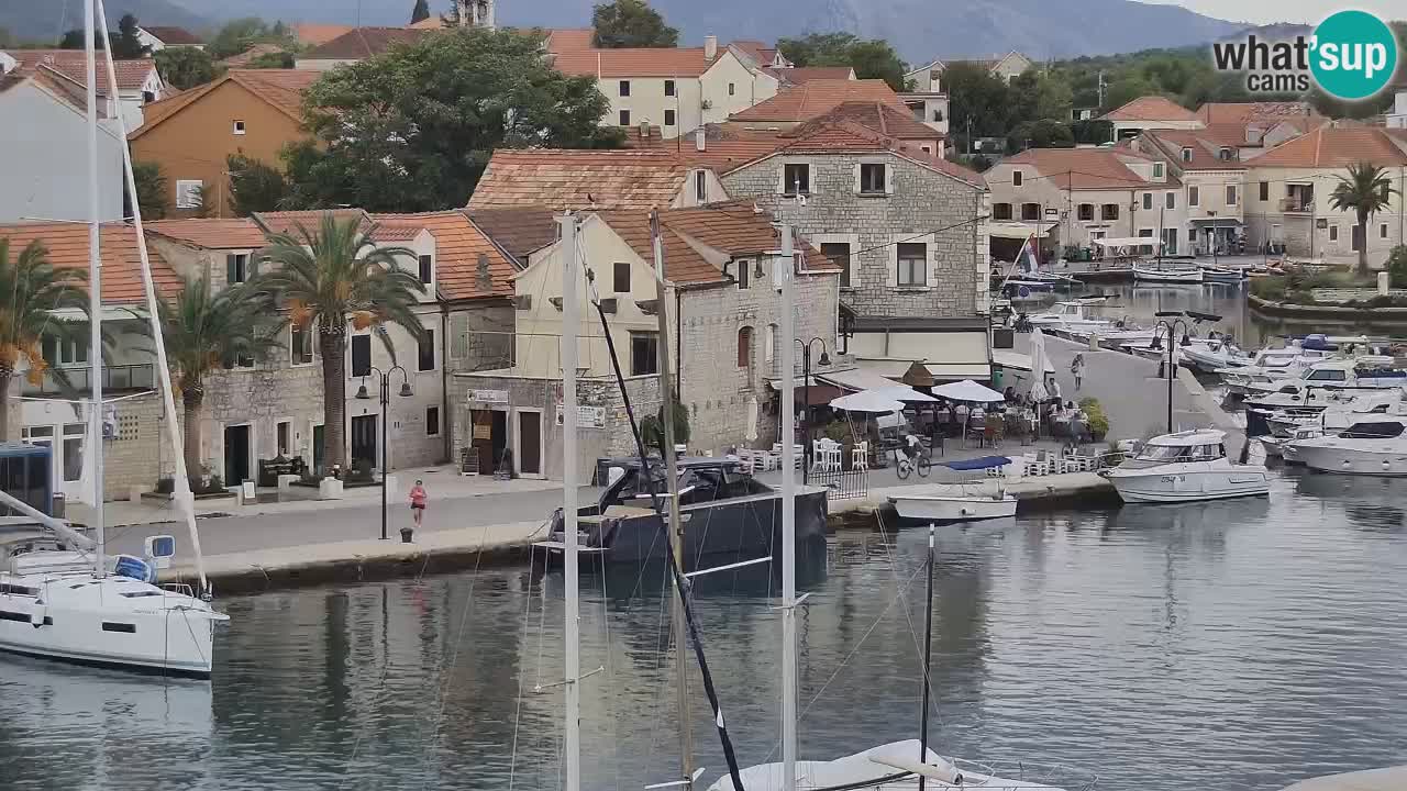 Livecam Vrboska marina | Hvar island | Dalmatia