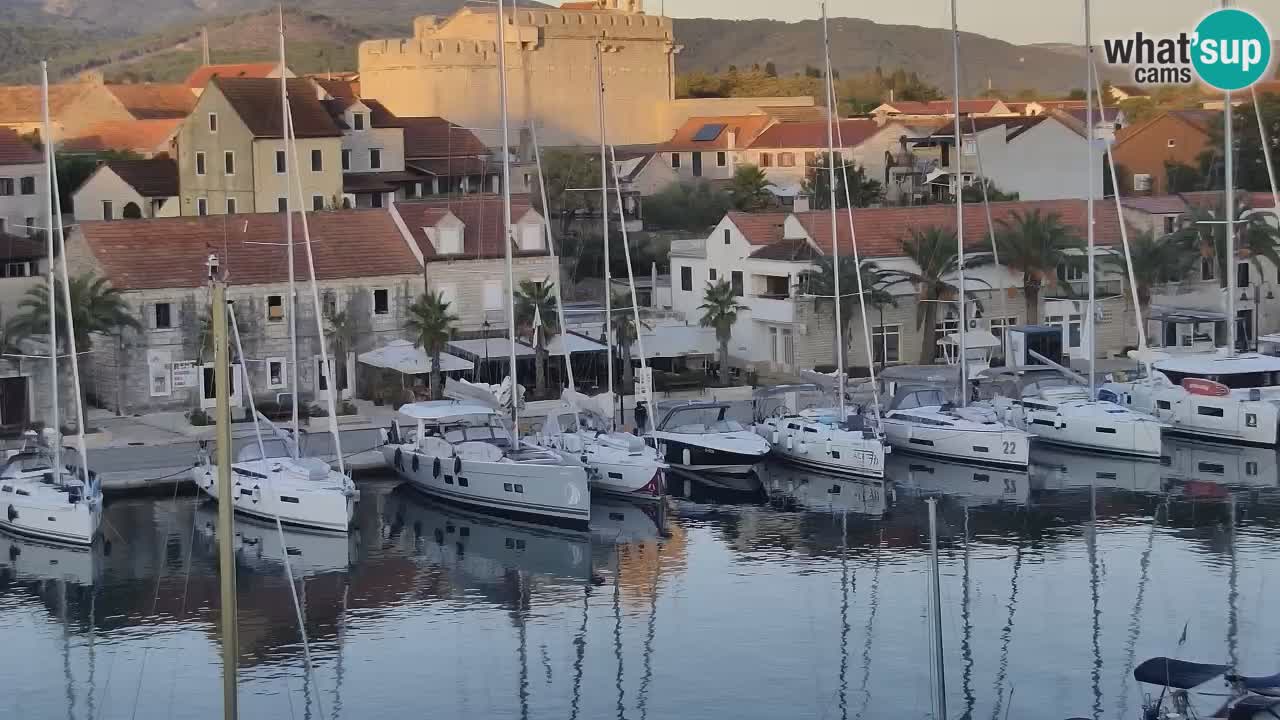 Livecam Vrboska marina | Hvar island | Dalmatia