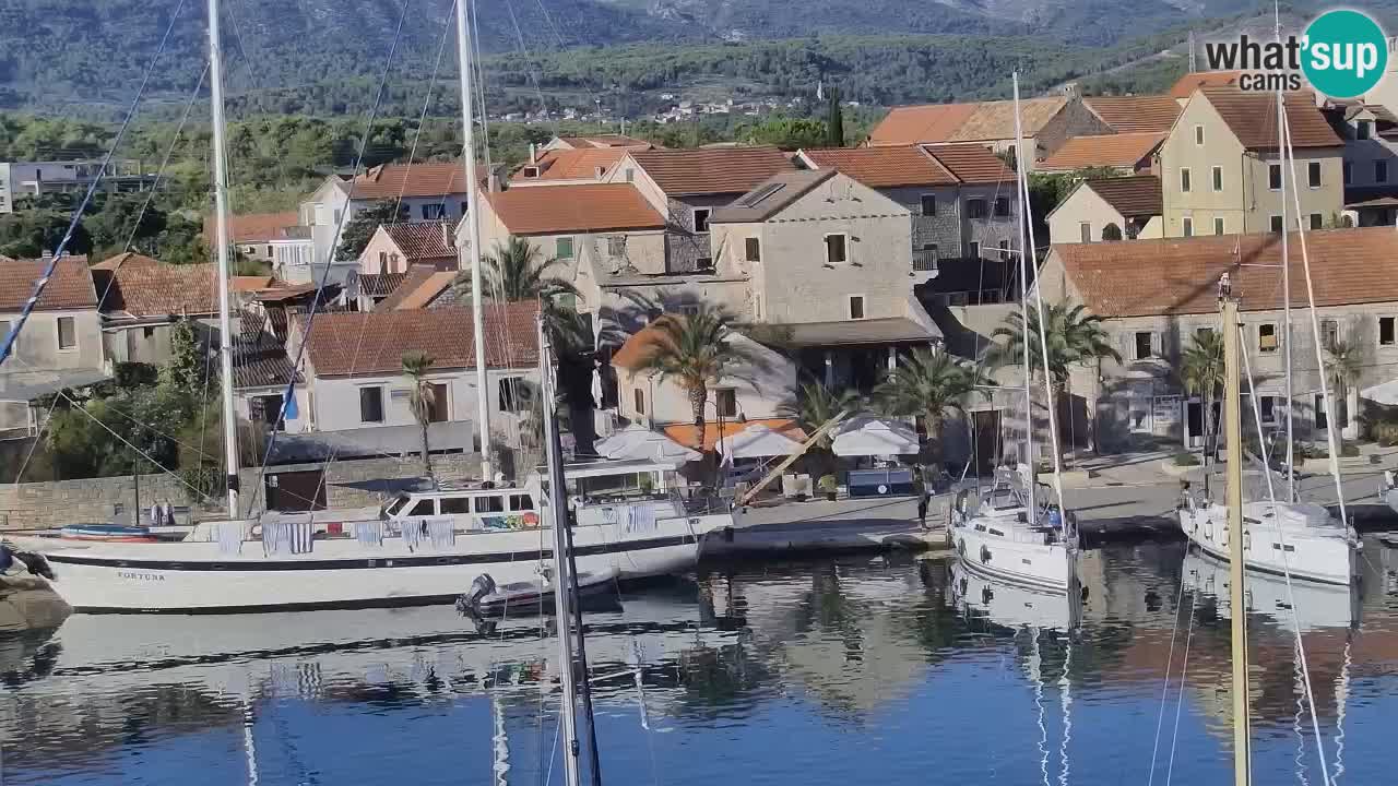 Webcam Vrboska marina | Hvar Insel | Dalmatien