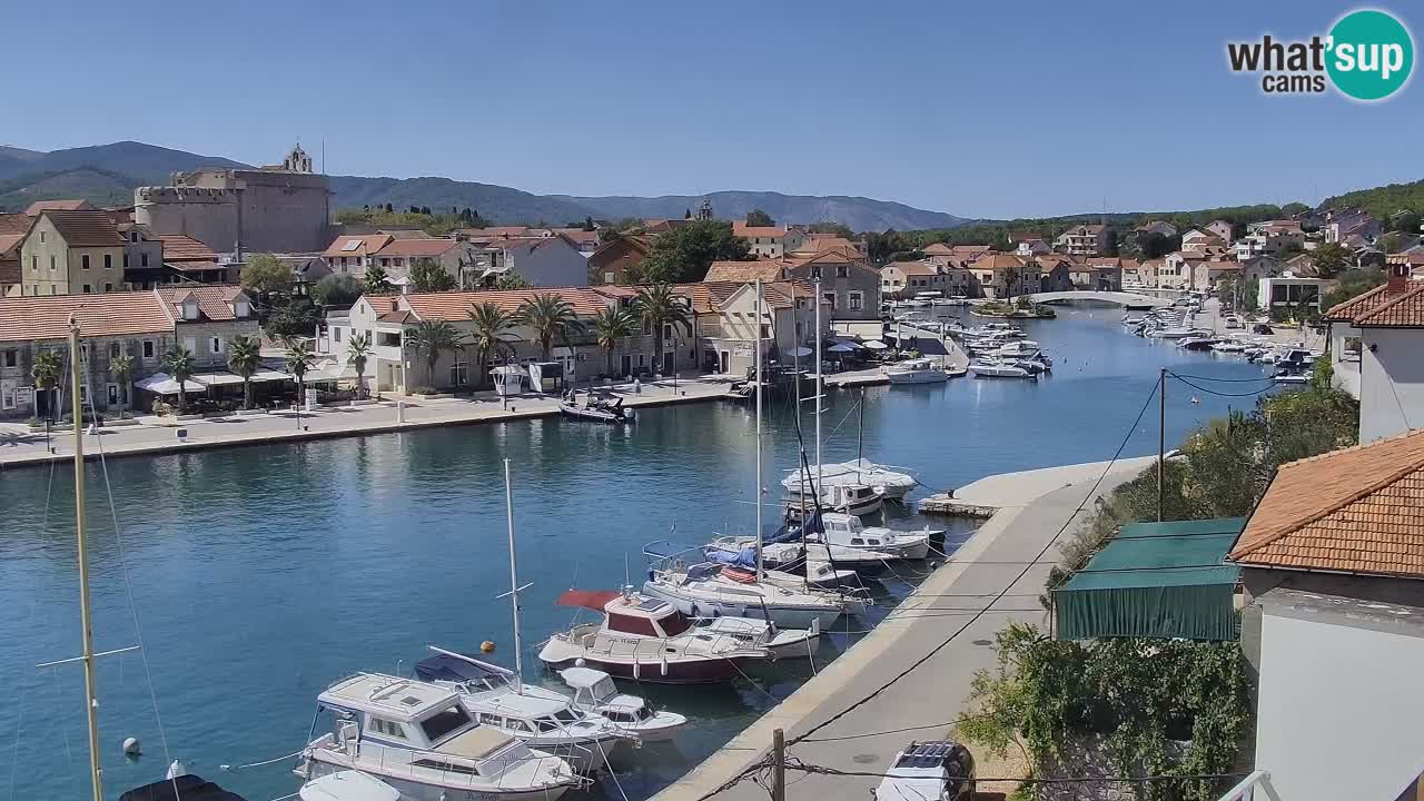 Webcam Vrboska marina | Hvar Insel | Dalmatien