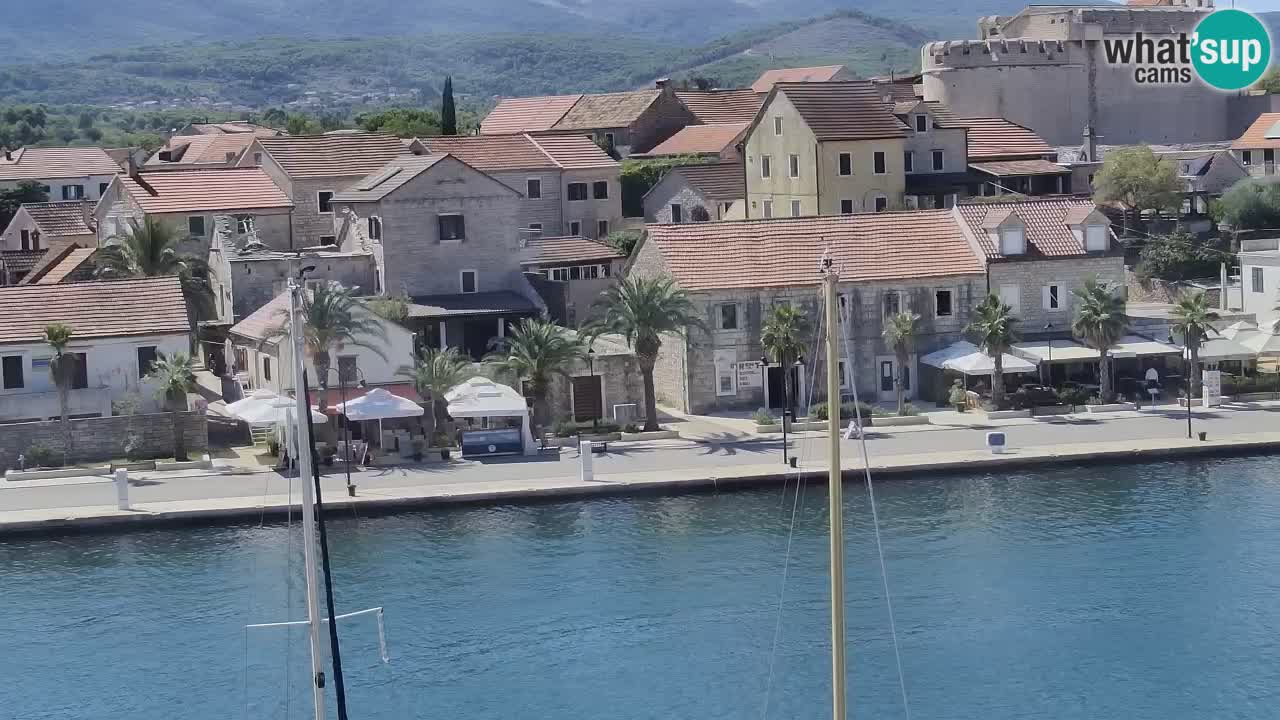 Livecam Hvar Vrboska marina | Île de Hvar | Dalmatia