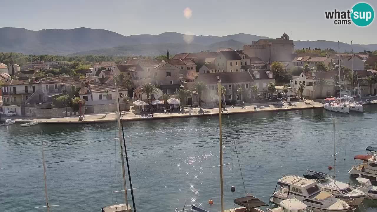 Webcam Vrboska marina | Hvar Insel | Dalmatien