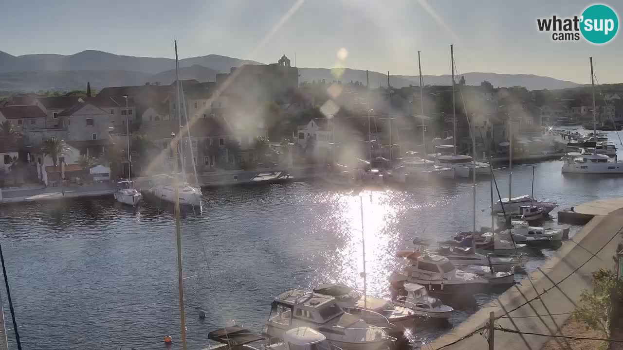 Livecam Vrboska marina | Hvar island | Dalmatia