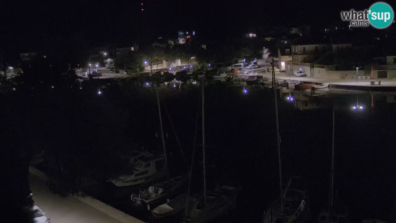 Livecam Hvar Vrboska marina | Île de Hvar | Dalmatia