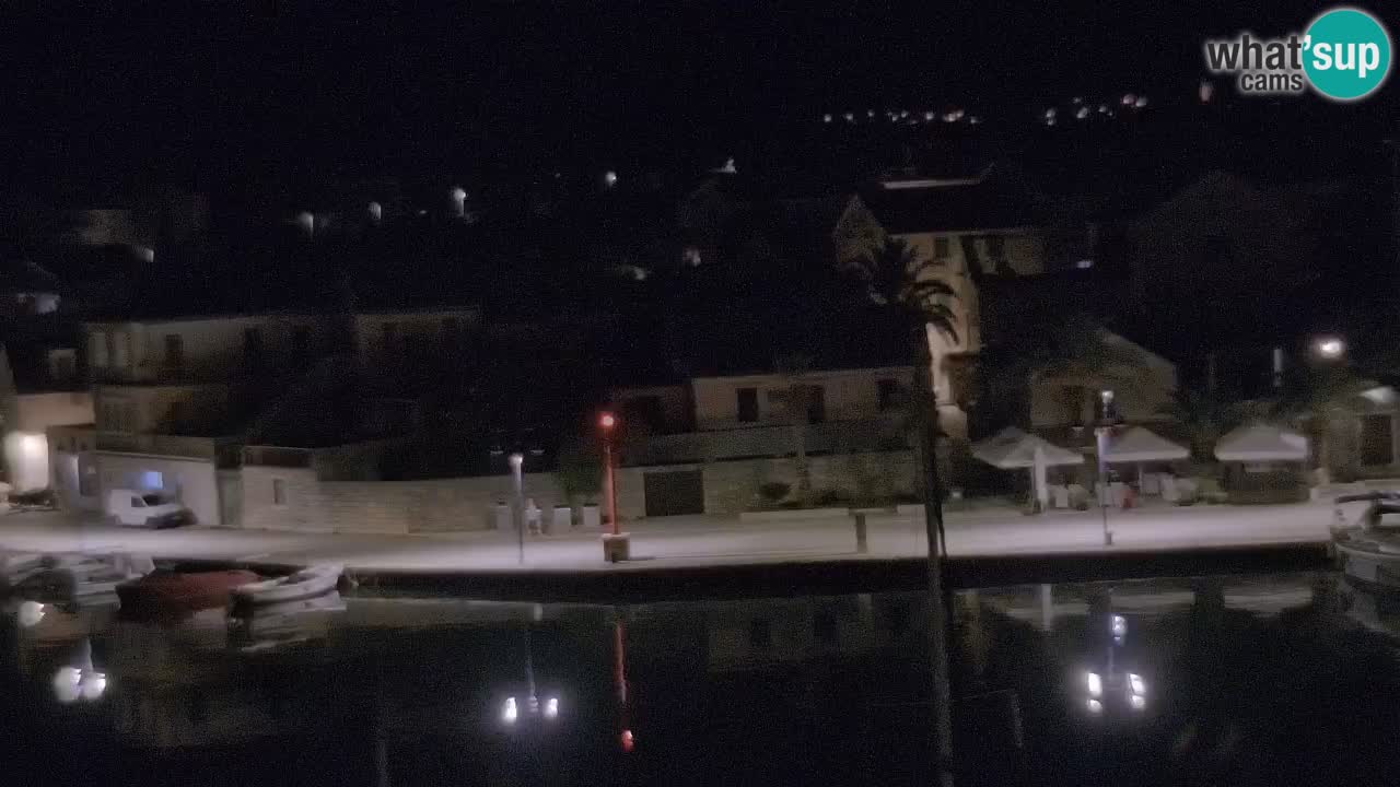 Livecam Hvar Vrboska marina | Île de Hvar | Dalmatia