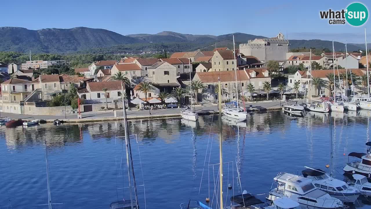 Webcam Vrboska marina | Hvar Insel | Dalmatien