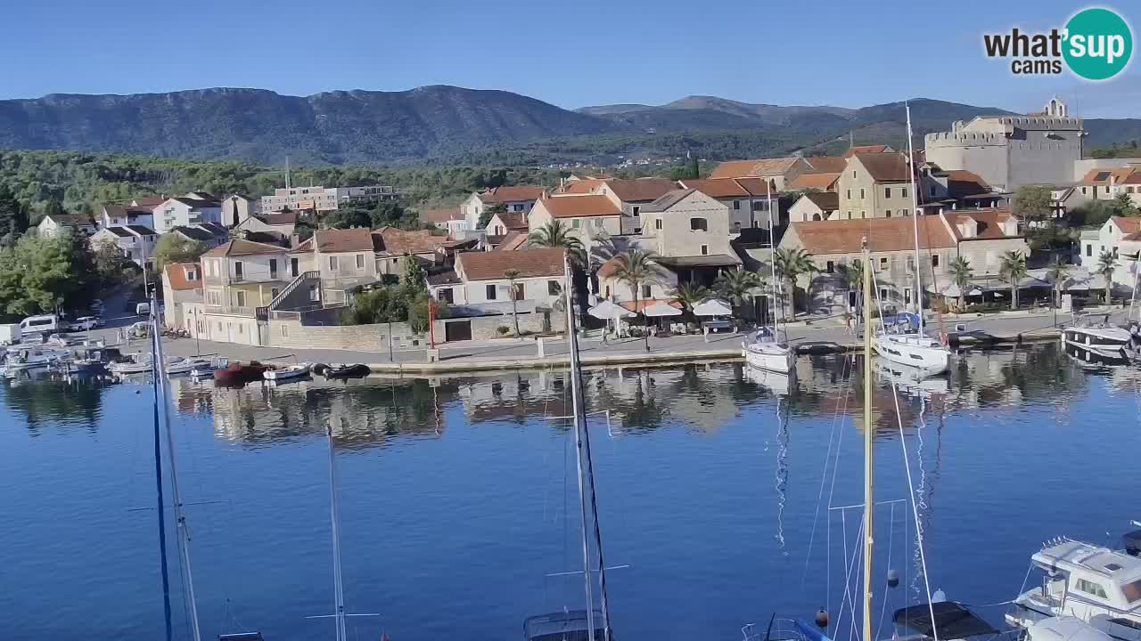Webcam Hvar Vrboska marina | Dalmazia