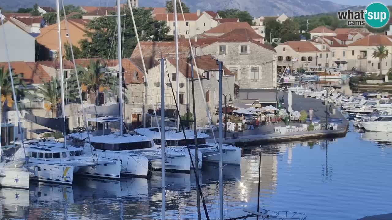 Livecam Vrboska marina | Hvar island | Dalmatia