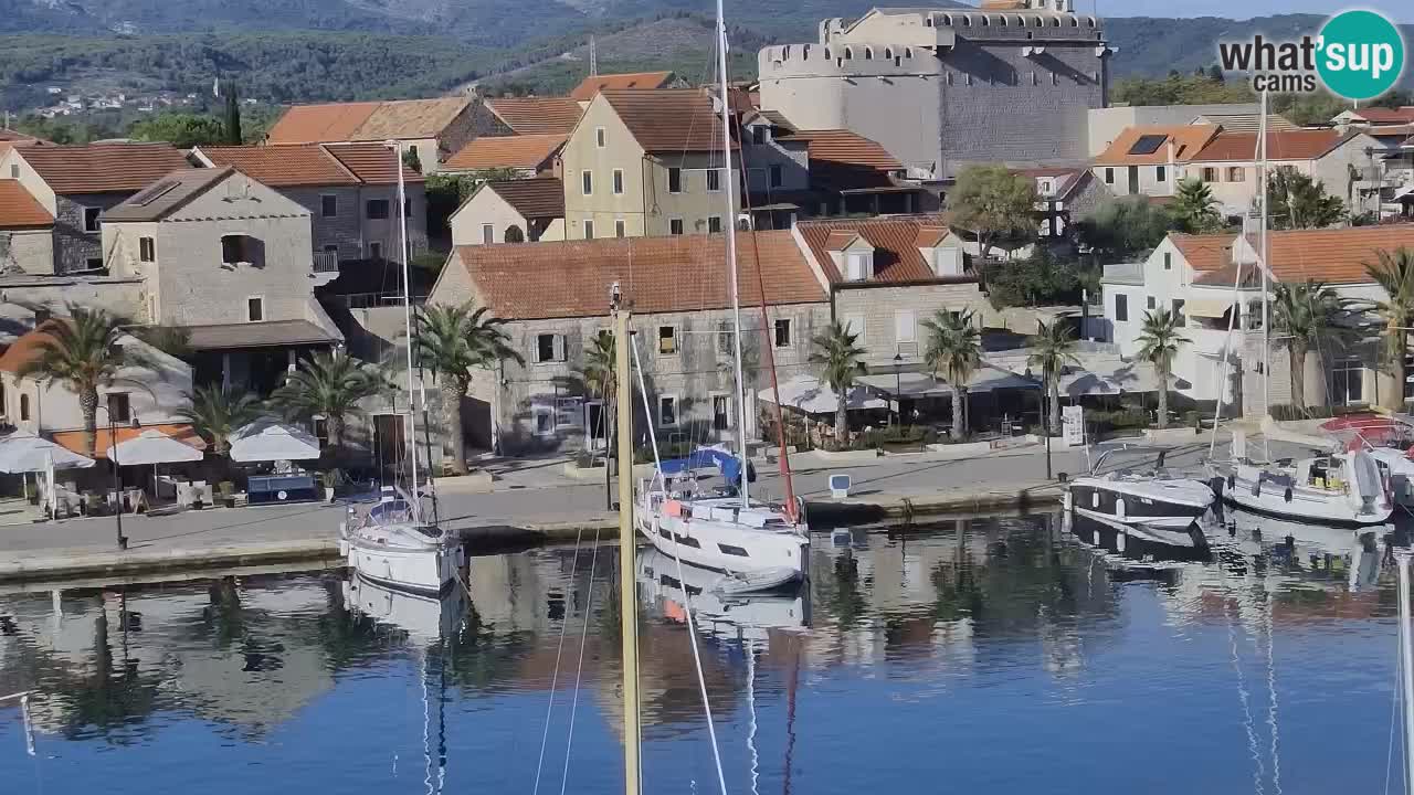 Webcam Vrboska marina | Hvar Insel | Dalmatien