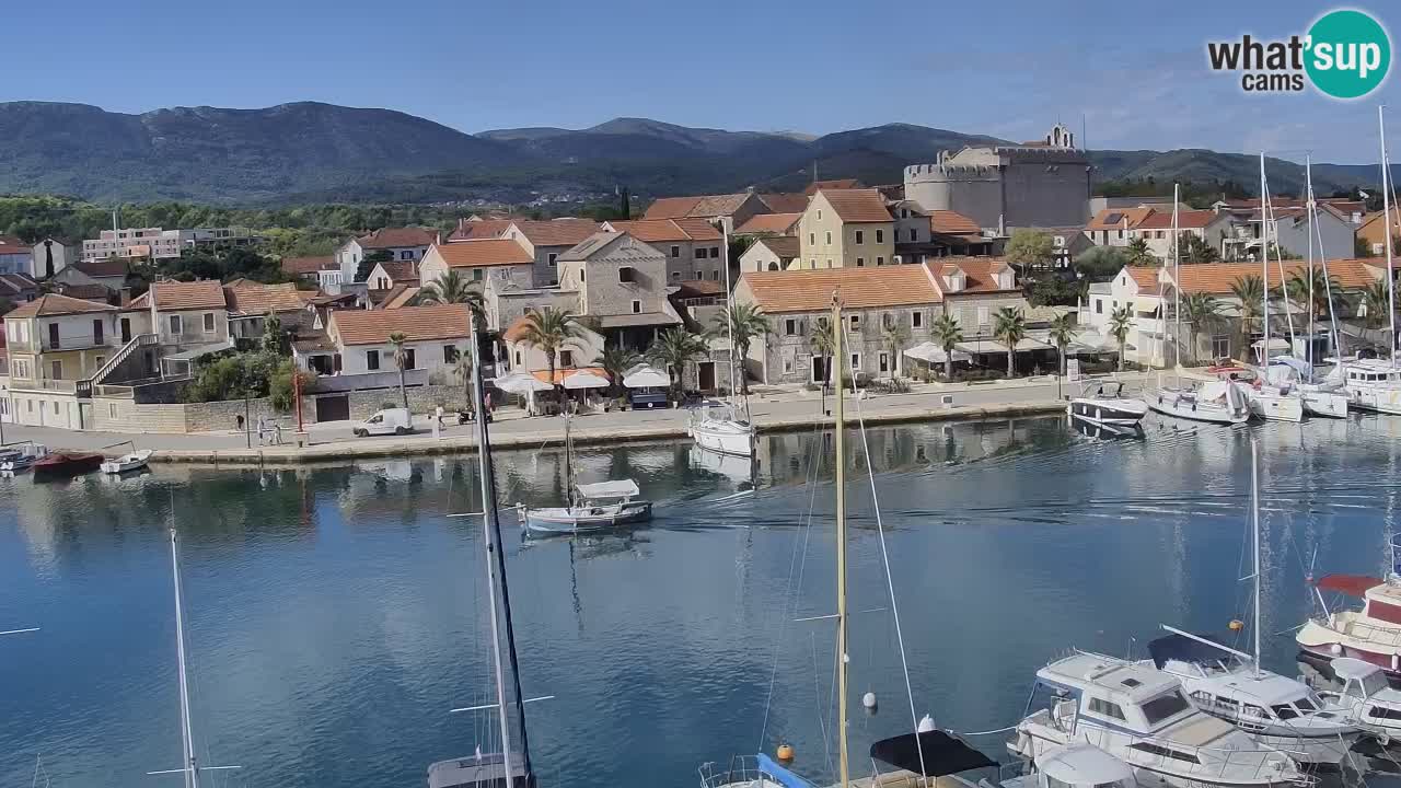 Web kamera Hvar Vrboska marina | otok Hvar | Dalmacija