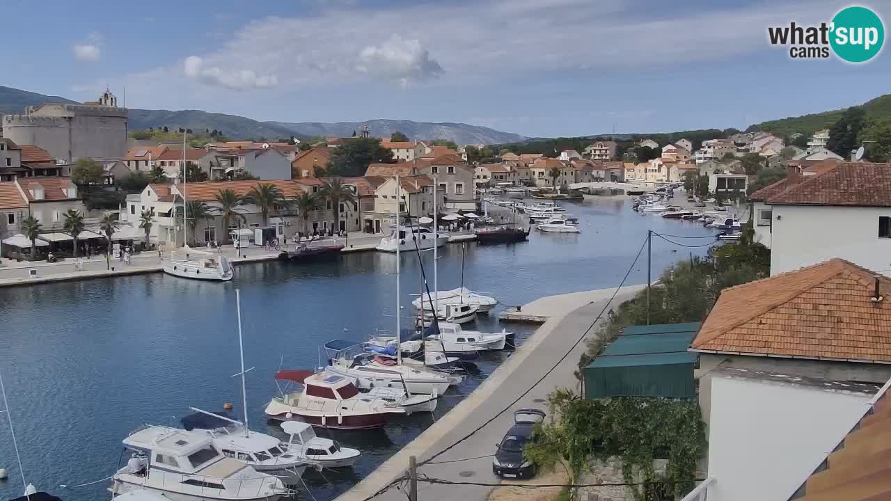 Livecam Hvar Vrboska marina | Île de Hvar | Dalmatia