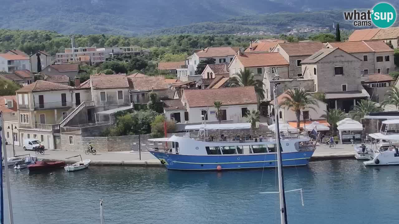 Livecam Vrboska marina | Hvar island | Dalmatia