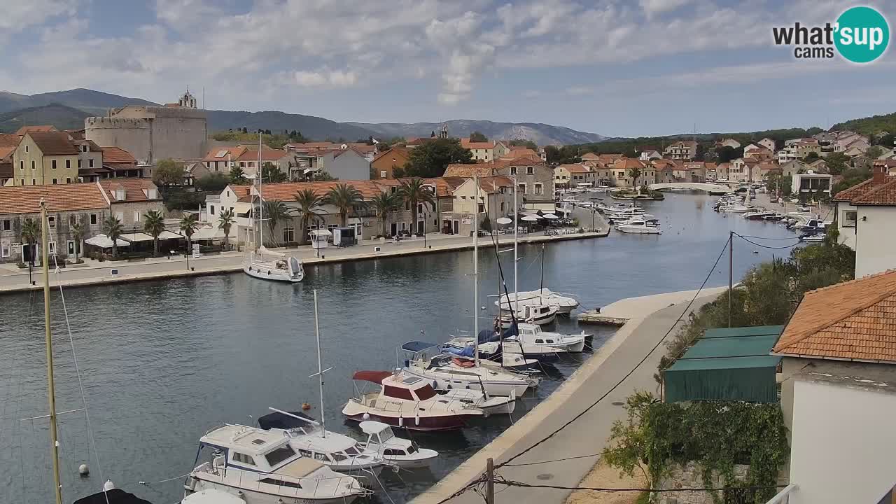 Webcam Vrboska marina | Hvar Insel | Dalmatien