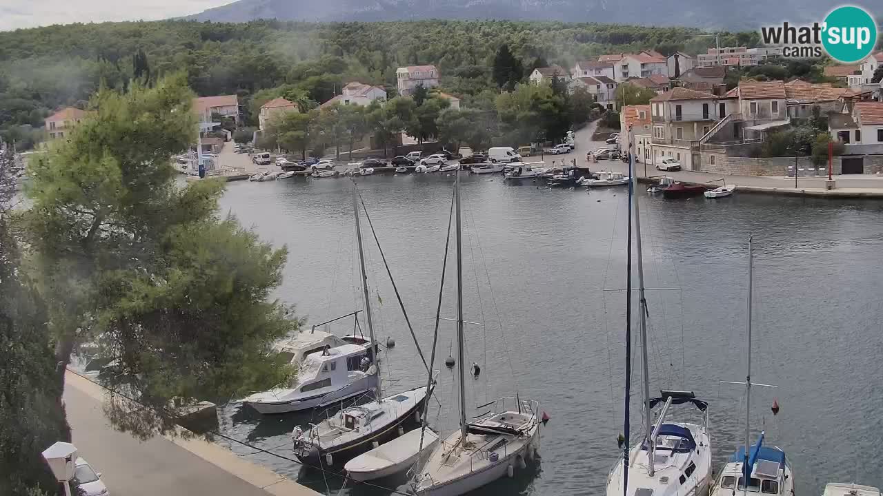 Webcam Hvar Vrboska marina | Dalmazia