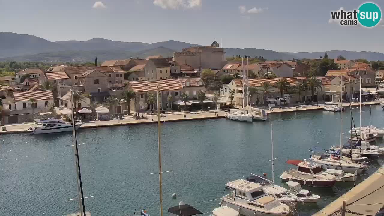 Livecam Vrboska marina | Hvar island | Dalmatia