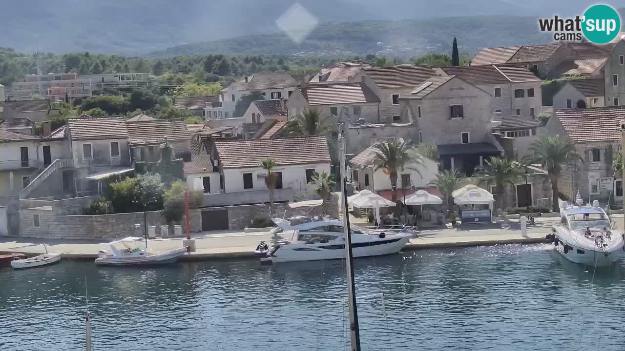 Livecam Hvar Vrboska marina | Île de Hvar | Dalmatia