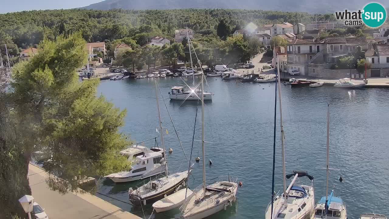 Web kamera Hvar Vrboska marina | otok Hvar | Dalmacija