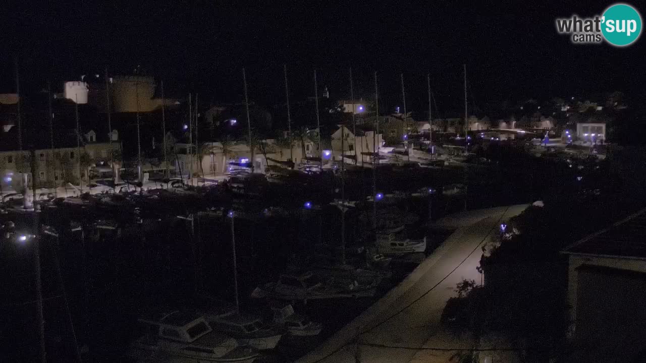 Webcam Hvar Vrboska marina | Dalmazia