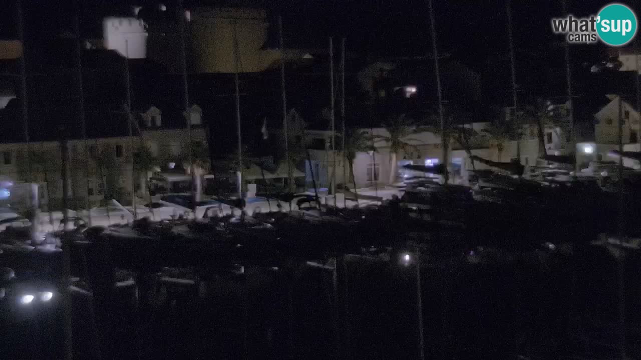 Webcam Vrboska marina | Hvar Insel | Dalmatien
