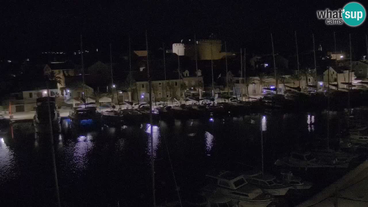 Webcam Vrboska marina | Hvar Insel | Dalmatien