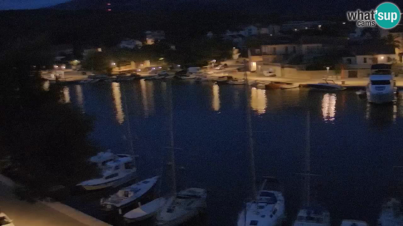 Livecam Hvar Vrboska marina | Île de Hvar | Dalmatia
