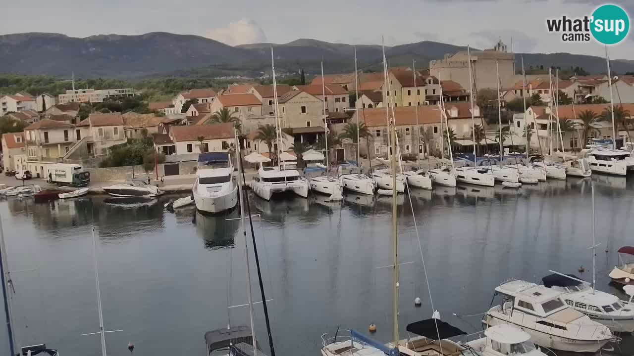 Livecam Hvar Vrboska marina | Île de Hvar | Dalmatia