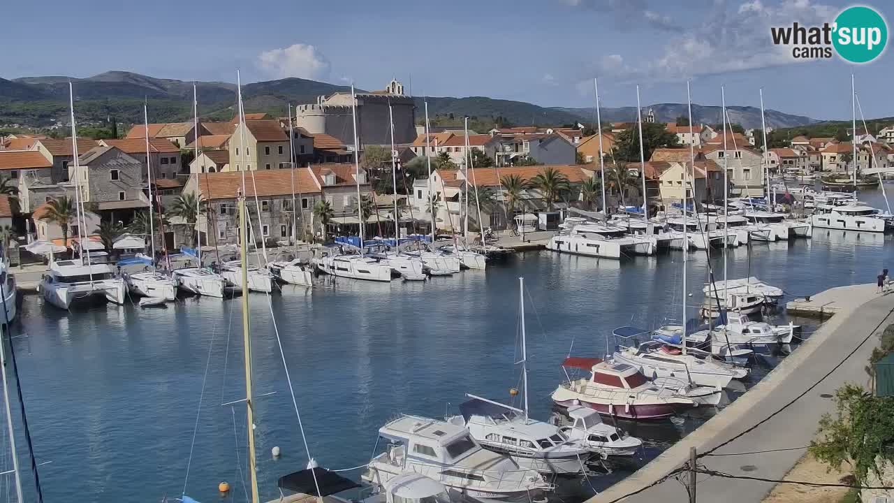 Webcam Vrboska marina | Hvar Insel | Dalmatien