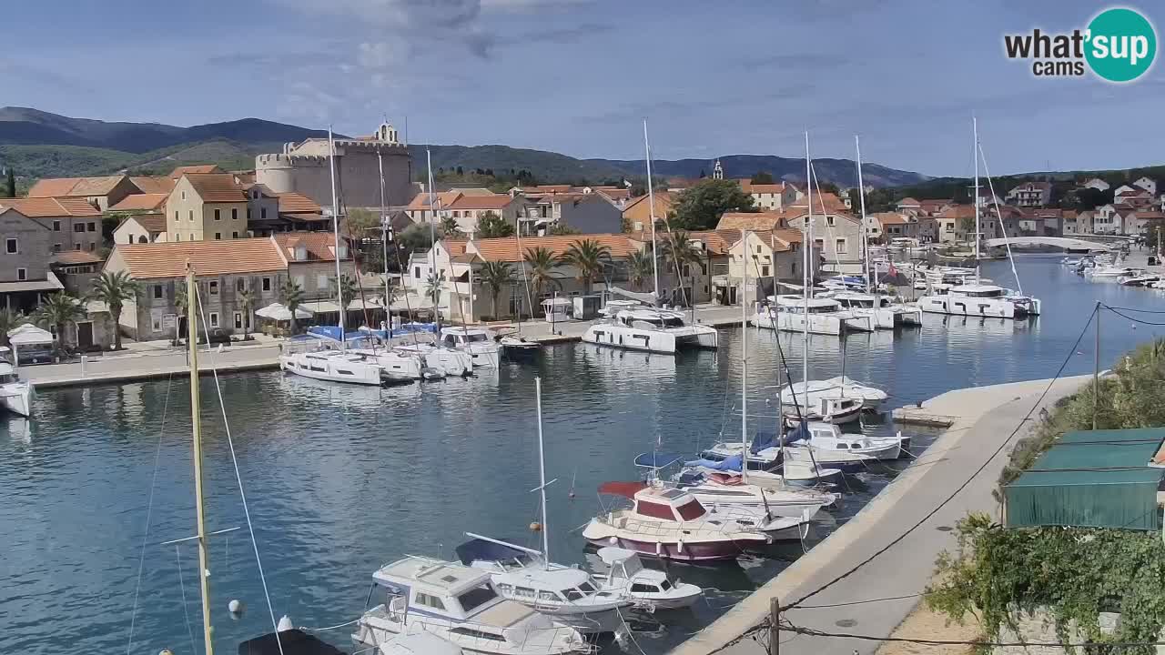 Livecam Hvar Vrboska marina | Île de Hvar | Dalmatia