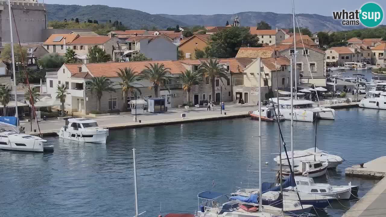 Livecam Hvar Vrboska marina | Île de Hvar | Dalmatia