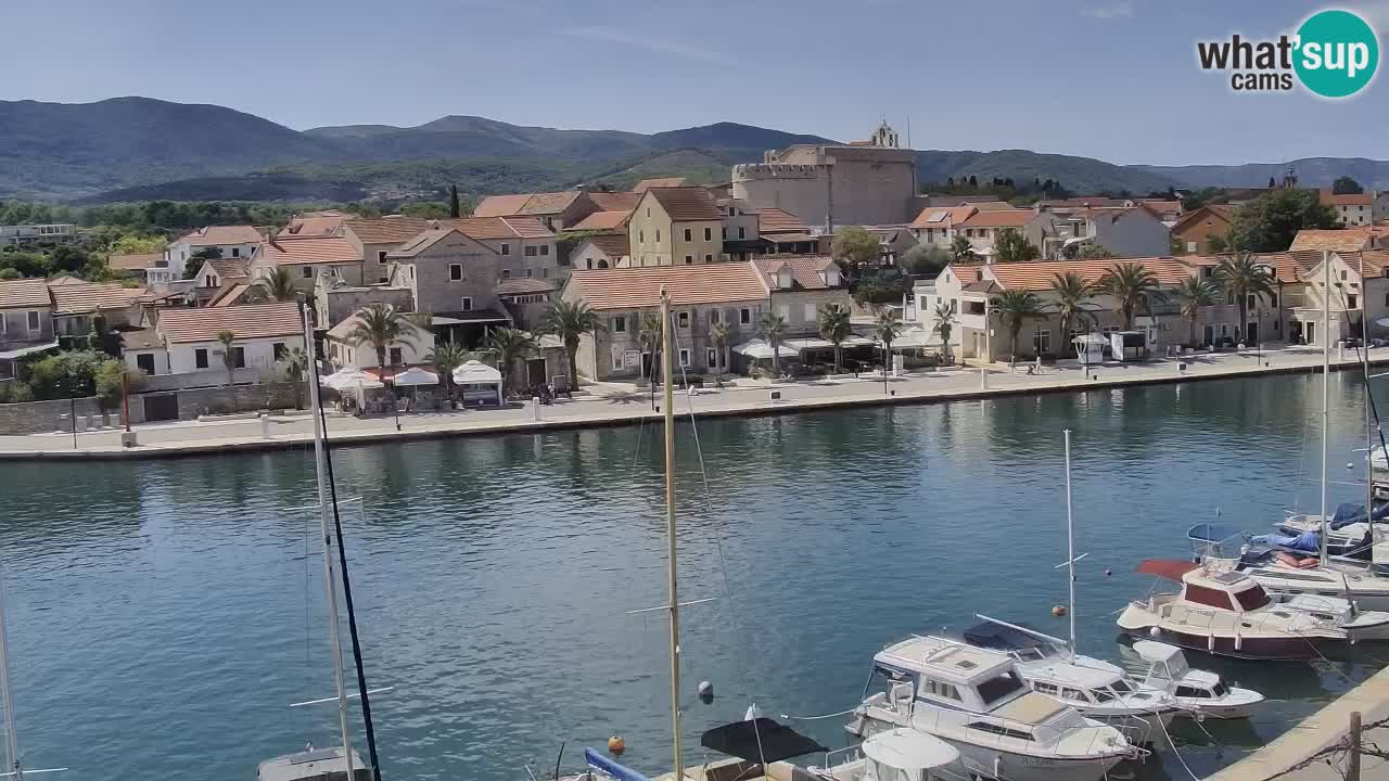 Livecam Hvar Vrboska marina | Île de Hvar | Dalmatia