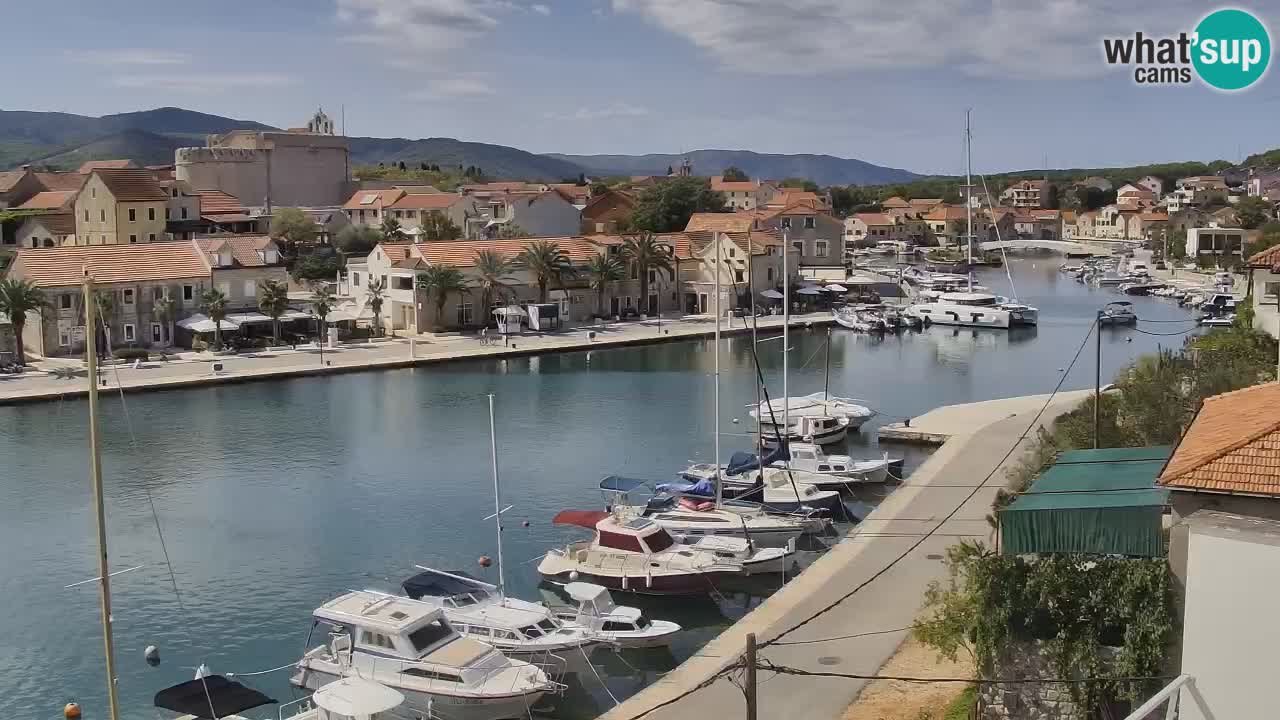 Livecam Hvar Vrboska marina | Île de Hvar | Dalmatia