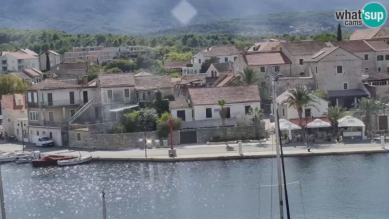 Web kamera Hvar Vrboska marina | otok Hvar | Dalmacija