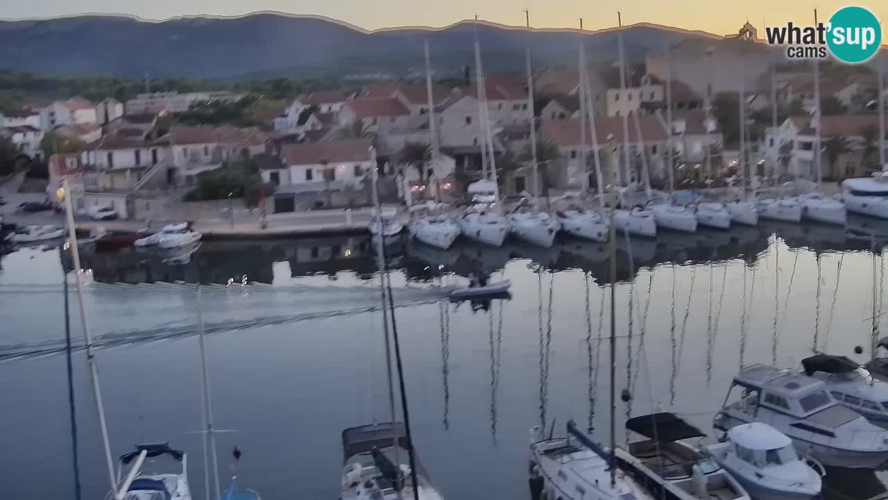Webcam Hvar Vrboska marina | Dalmazia