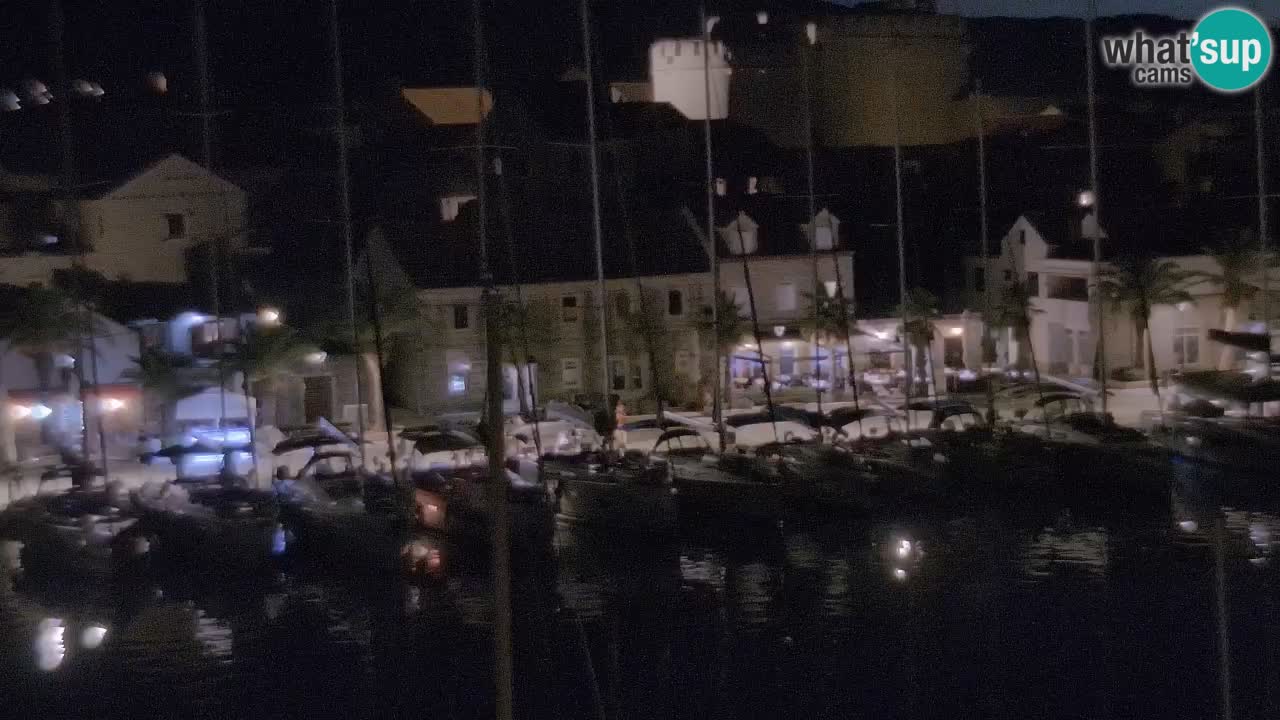 Livecam Hvar Vrboska marina | Île de Hvar | Dalmatia
