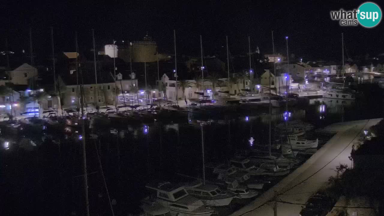 Webcam Vrboska marina | Hvar Insel | Dalmatien