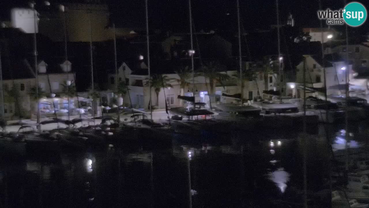Livecam Hvar Vrboska marina | Île de Hvar | Dalmatia