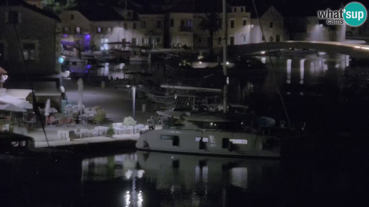 Webcam Vrboska marina | Hvar Insel | Dalmatien
