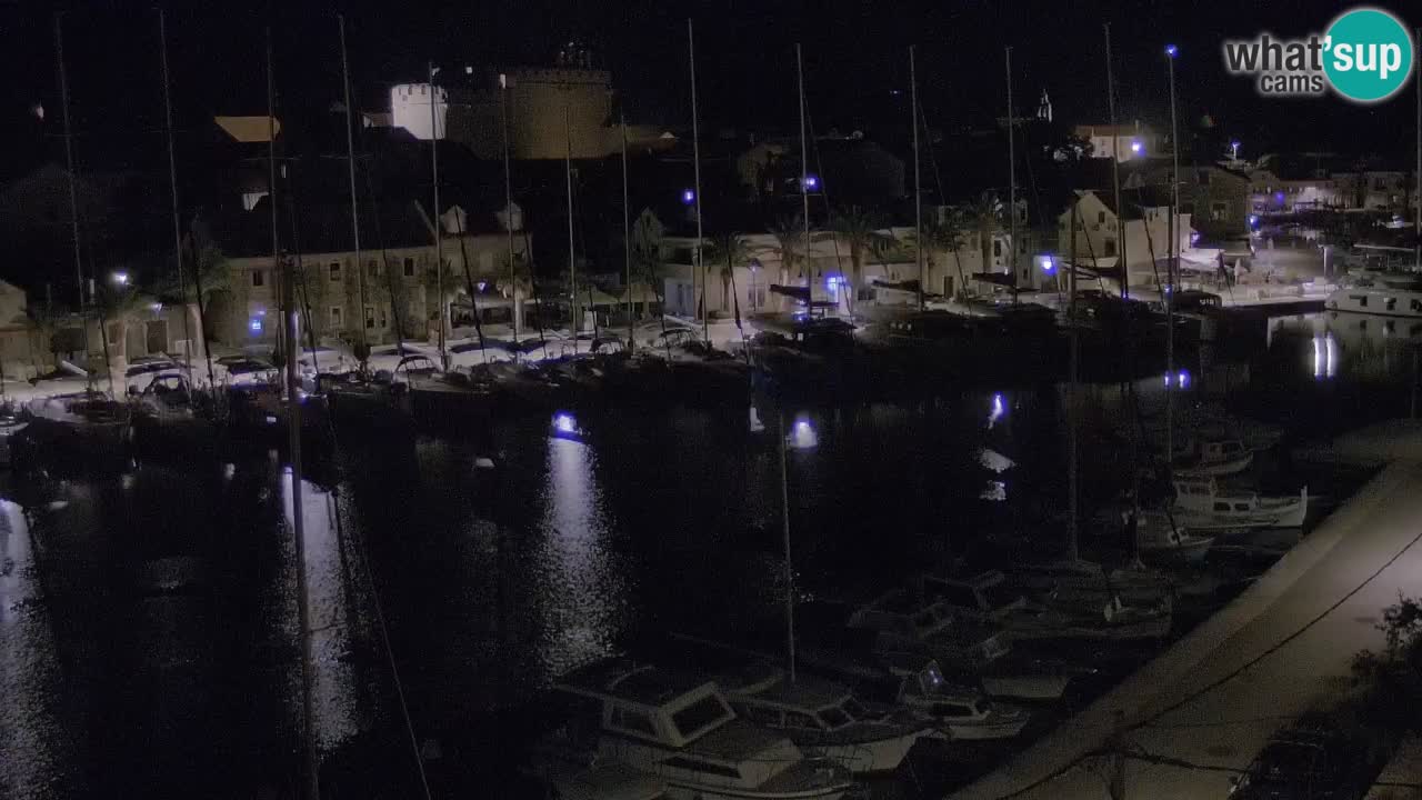 Livecam Hvar Vrboska marina | Île de Hvar | Dalmatia