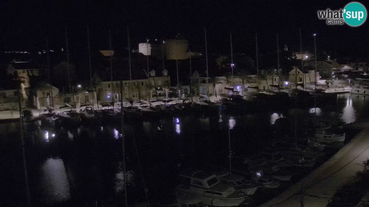 Webcam Vrboska marina | Hvar Insel | Dalmatien
