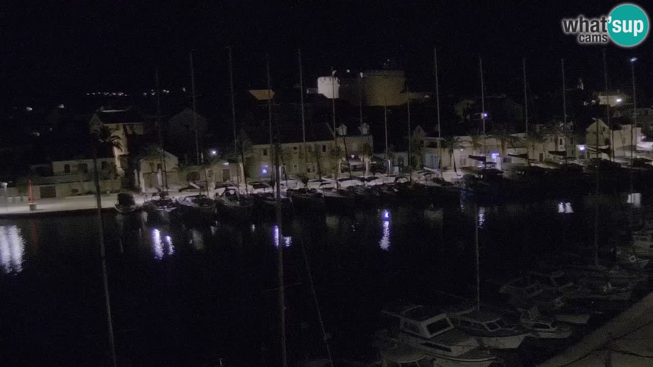 Livecam Hvar Vrboska marina | Île de Hvar | Dalmatia