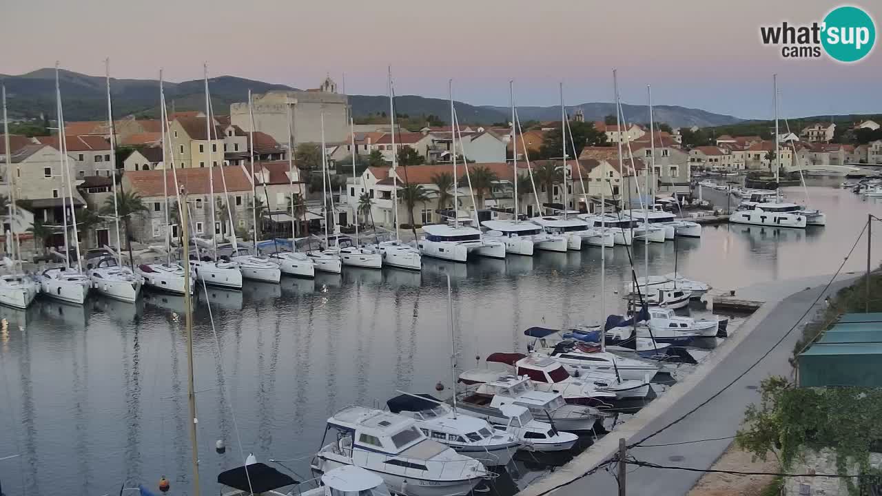 Webcam Hvar Vrboska marina | Dalmazia