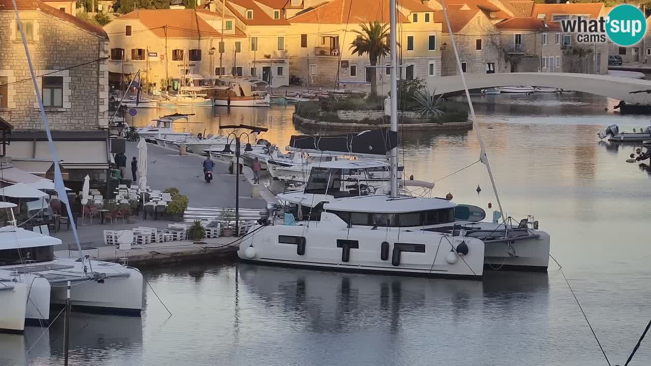 Webcam Hvar Vrboska marina | Dalmazia