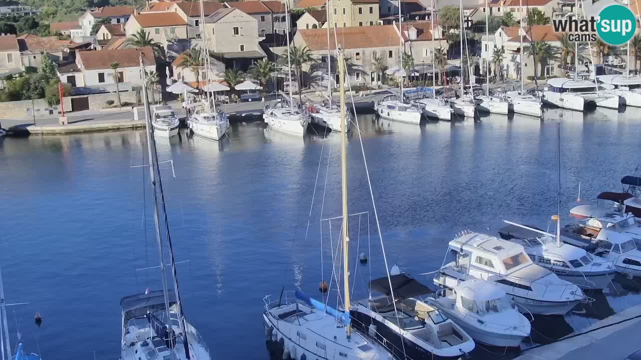 Livecam Vrboska marina | Hvar island | Dalmatia