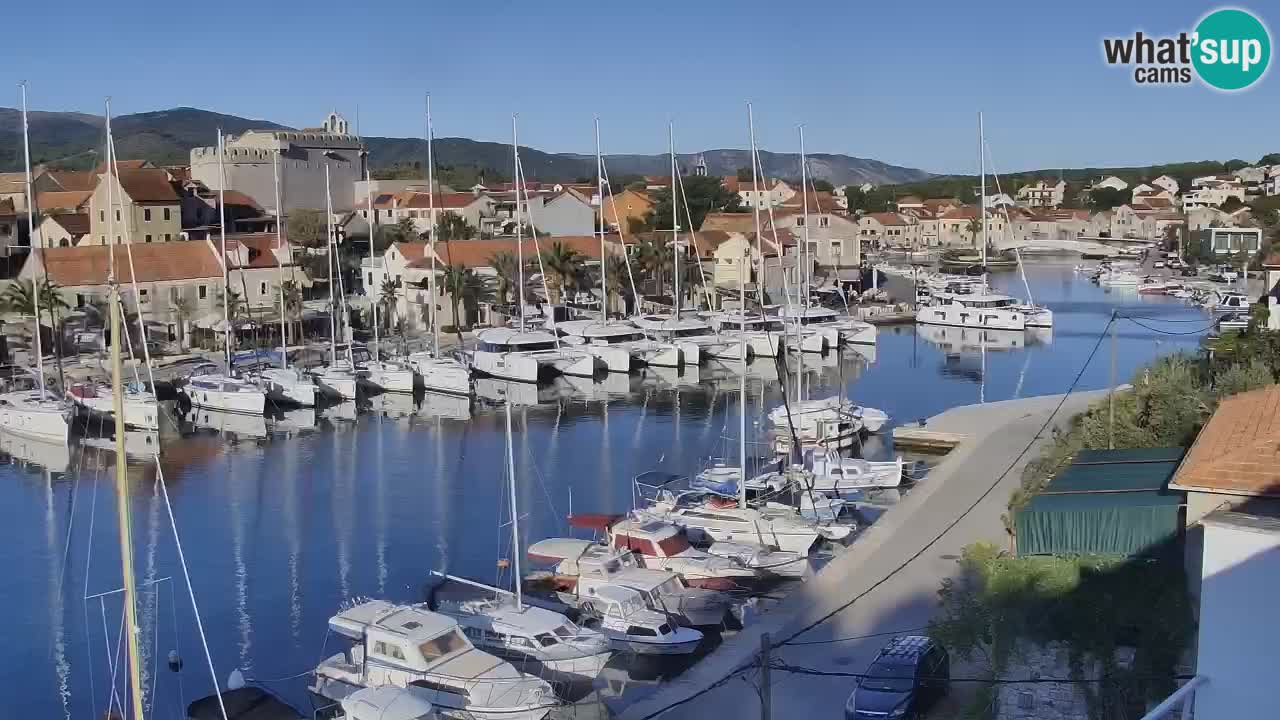 Webcam Vrboska marina | Hvar Insel | Dalmatien
